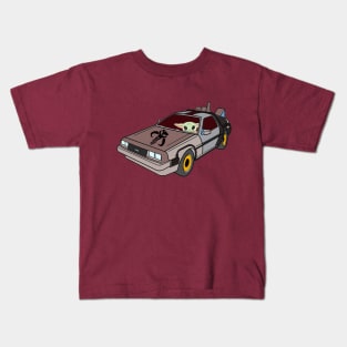 Man-DeLorean D.A.T. Kids T-Shirt